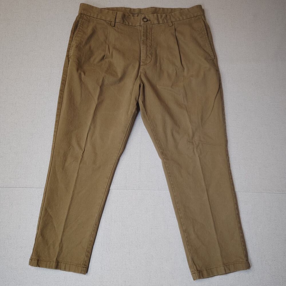 Old Navy Mens 36x30 Khaki Chino Pants Built-In Flex Straight Preppy Workwear